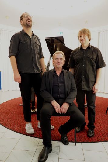 Mystic Soul - Van Morrison Tribute Band, v.l.n.r.: Janik Hüsch, Joe Baker, Mario Zielenbach