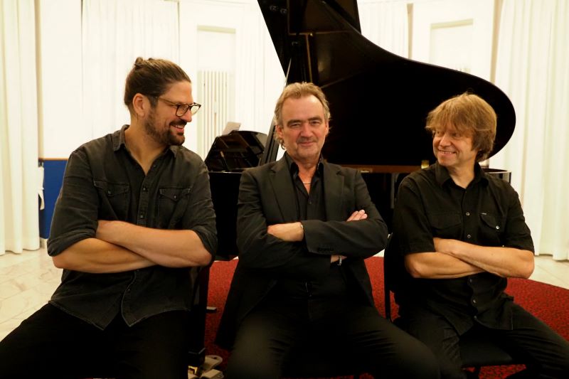 Mystic Soul - Van Morrison Tribute Band, v.l.n.r.: Janik Hüsch, Joe Baker, Mario Zielenbach